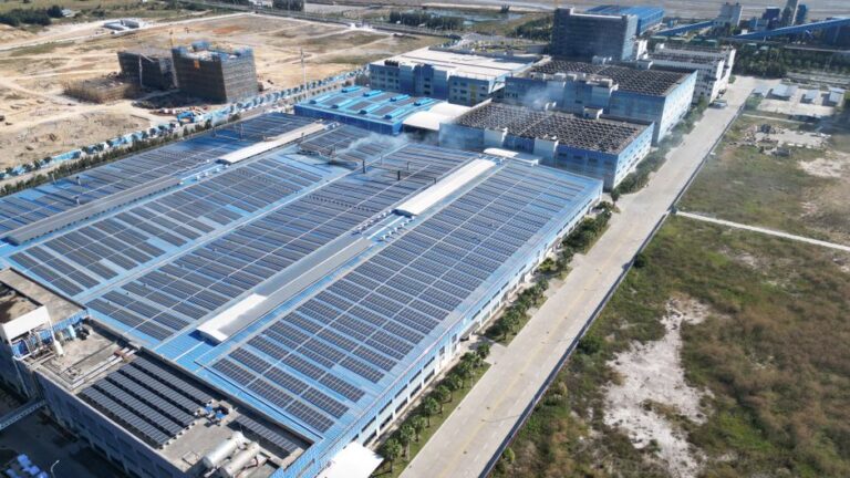 paneles solares industriales