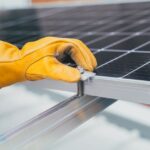 solar panel installation