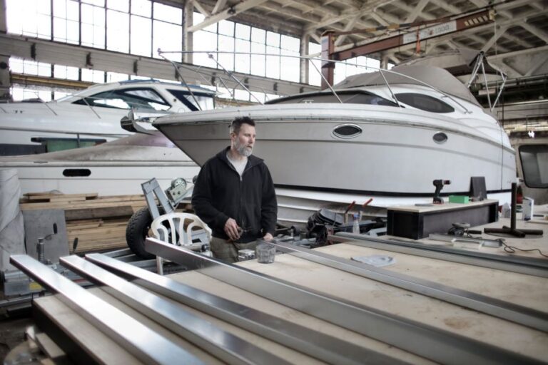 boat repair shop